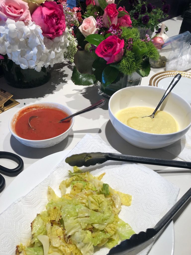 Photo shoot at Deborah Ismail's studio for new Cal-a-Vie Cookbook. (Photo by Shelby Hodge)