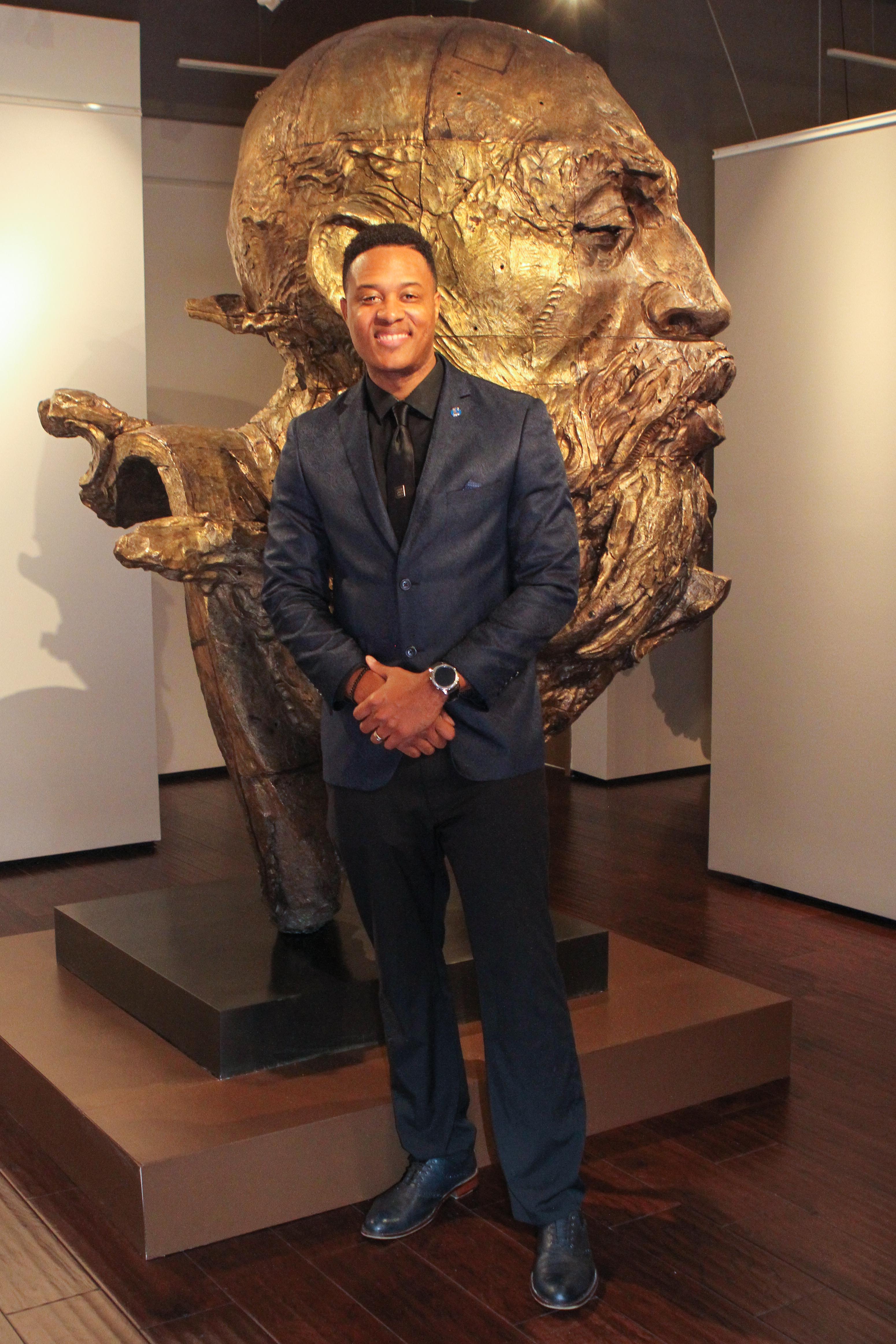Art of the World Gallery Javier Marín exhibition opening Photo by Chris P. Bachman
