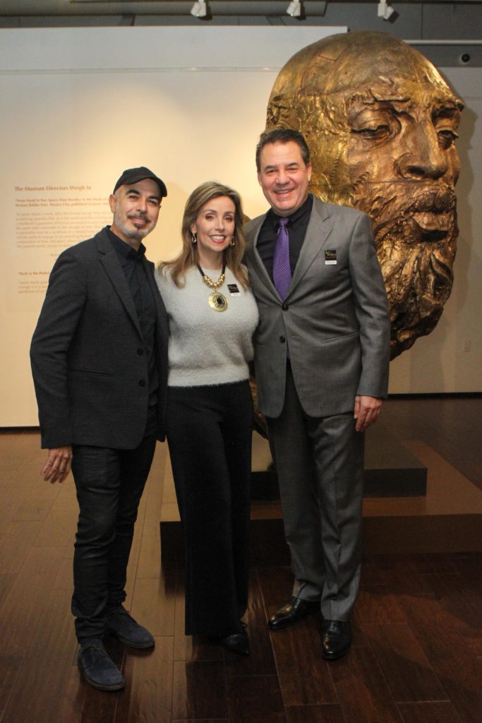 Art of the World Gallery Javier Marín exhibition opening Photo by Chris P. Bachman