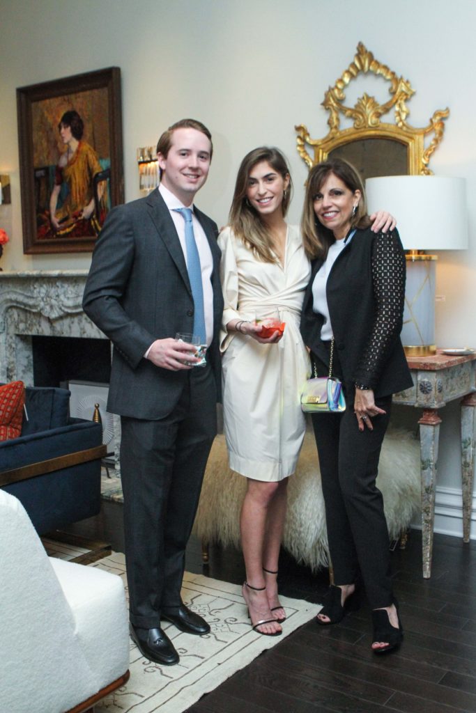 John Galtney, Virginia Waller, Julie Matthews at Moxie. (Photo by Chris P. Bachman)