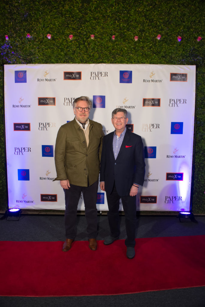 Jon Green, Don Weissman at Moxie. (Photo by Emile C. Browne)