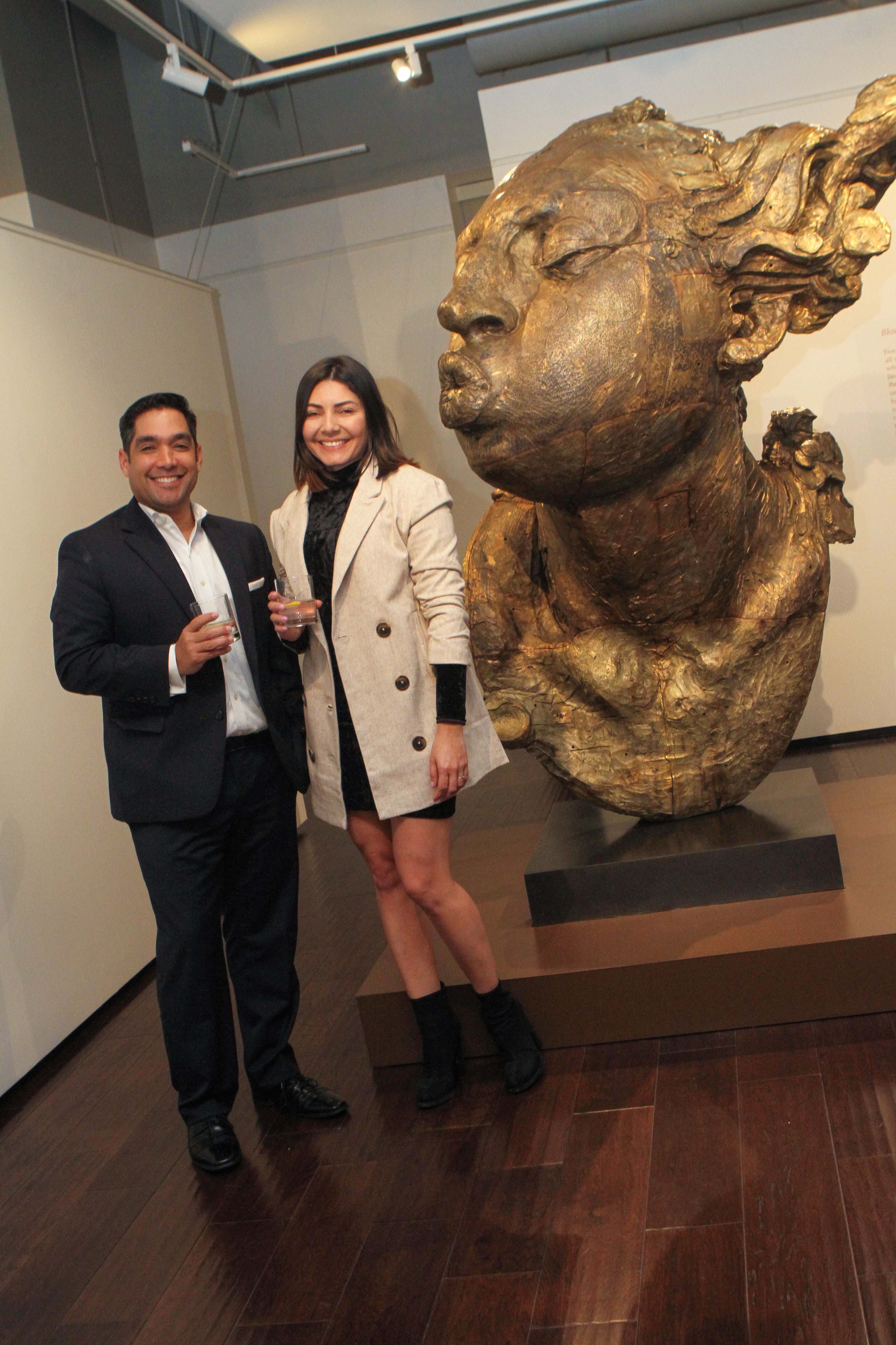 Art of the World Gallery Javier Marín exhibition opening Photo by Chris P. Bachman