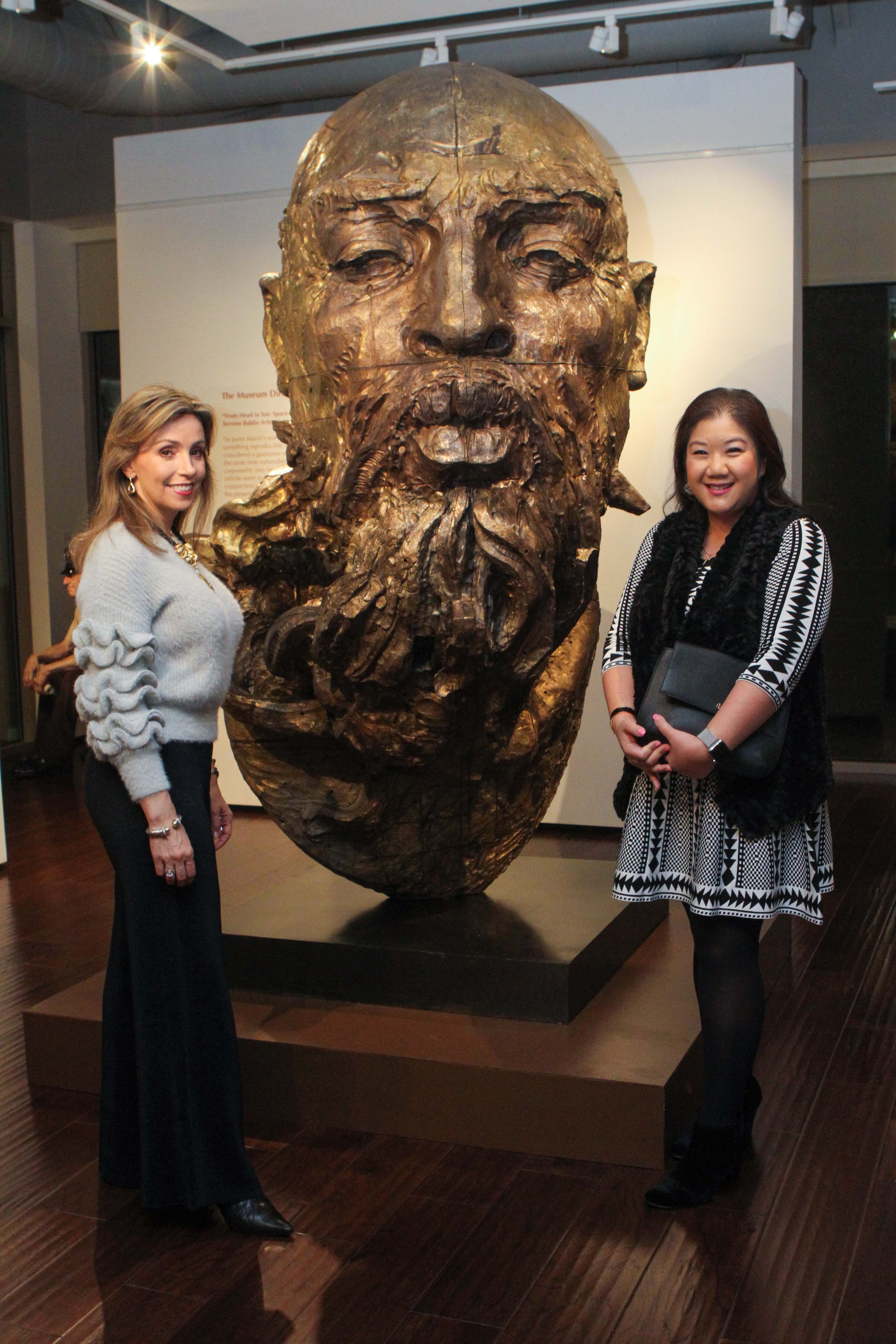 Art of the World Gallery Javier Marín exhibition opening Photo by Chris P. Bachman