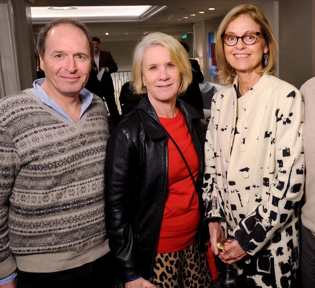 Marcel & Mary Barone, Beverly Robinson (Photo by Dave Rossman)