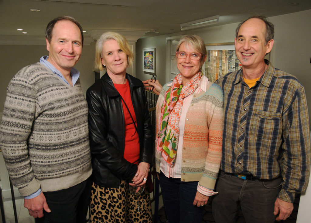 Marcel & Mary Barone, Jill Whitten & Rob Proctor (Photo by Dave Rossman) 