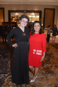 Meredith Brooks and Alicia Elatassi (Photo by Roswitha Vogler)