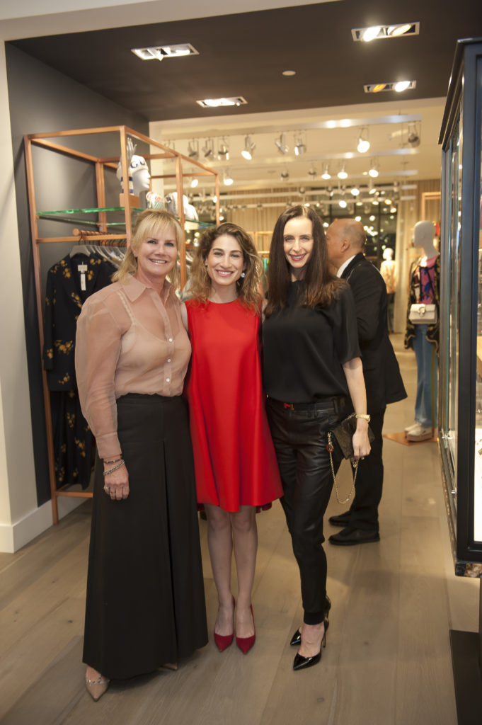 Michelle Moussa, Hannah Fagadau, Max Trowbridge (Photo by Tamytha Cameron)