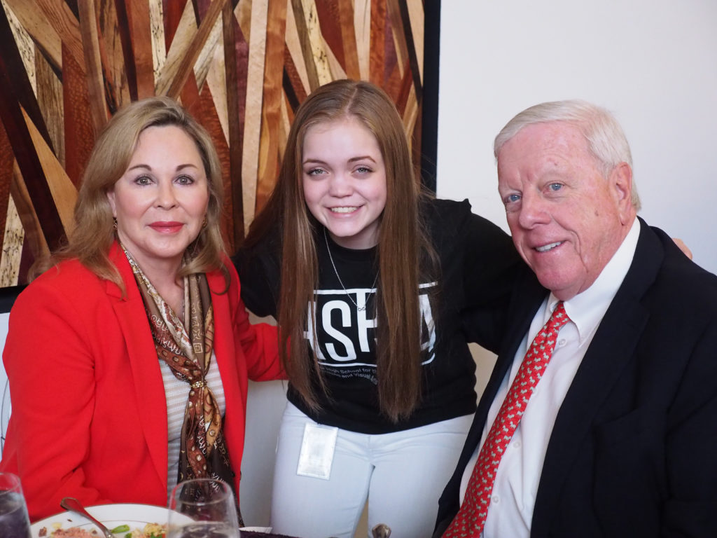 Kinder HSPVA Friends luncheon at the school (Photo by Katy Anderson)