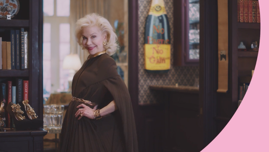 Lynn Wyatt narrates Brandon Maxwell ad
