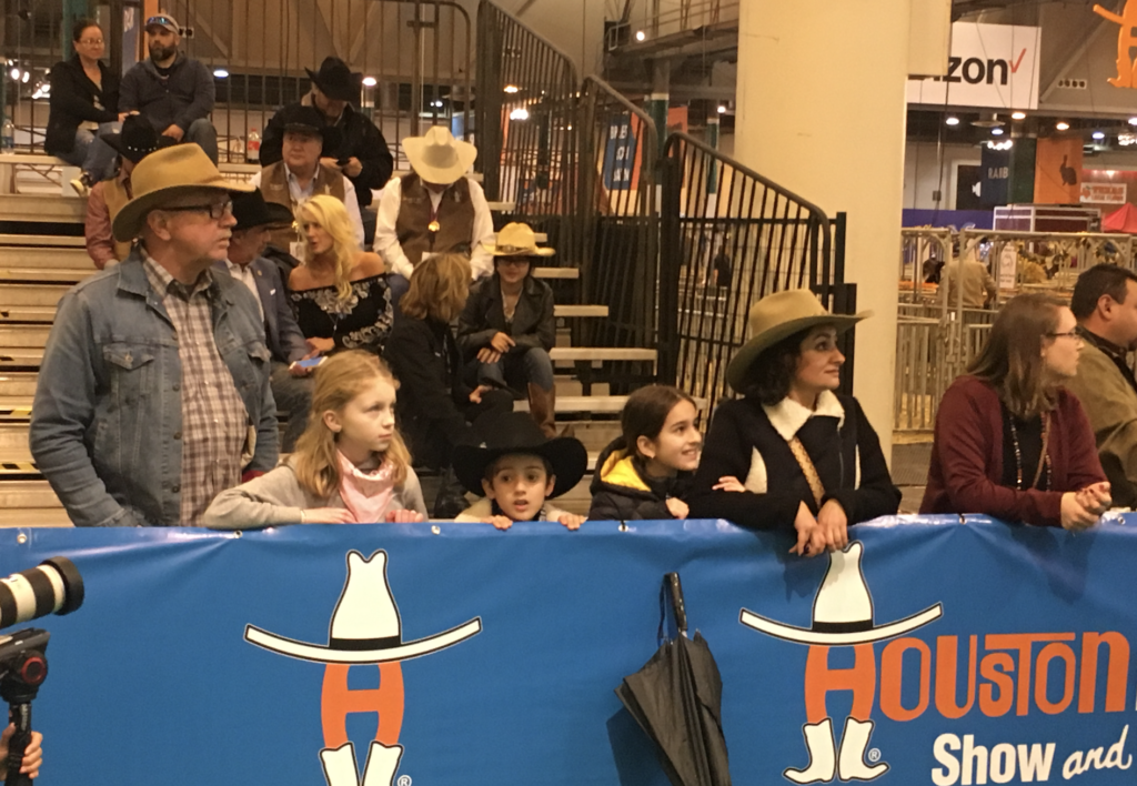 The crowd joined in the 10-second countdown. 