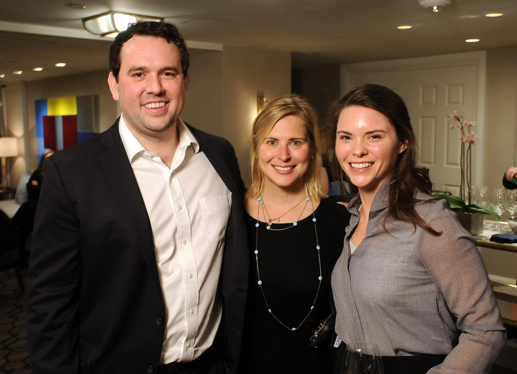 Tommy Hensley, Stephanie Lawrence, Sara Cain (Photo by Dave Rossman)