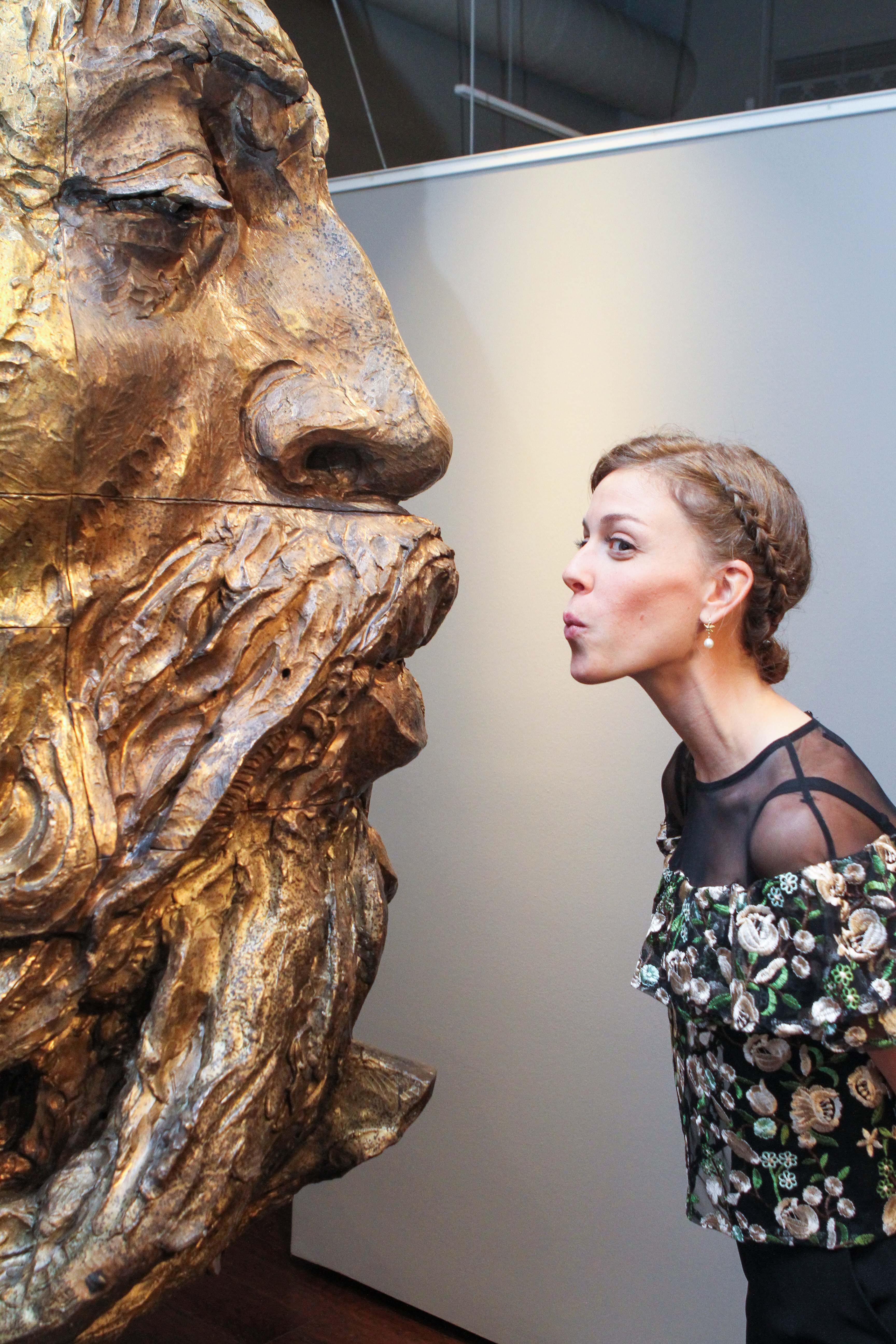 Art of the World Gallery Javier Marín exhibition opening Photo by Chris P. Bachman