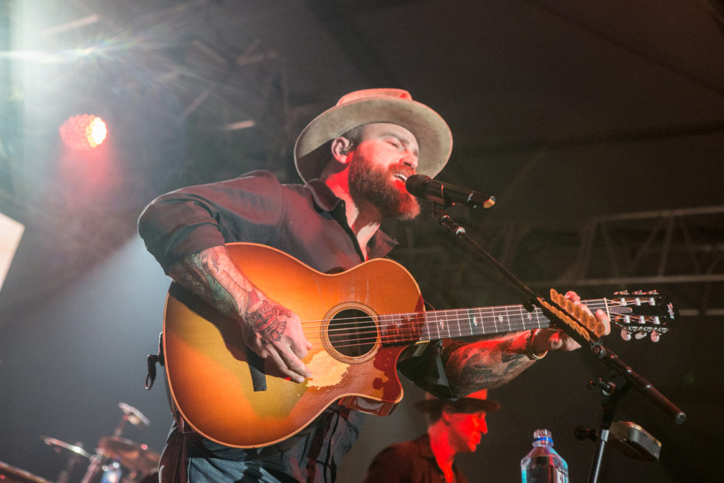 Zac Brown Band performs at Cattle Baron's Ball. 