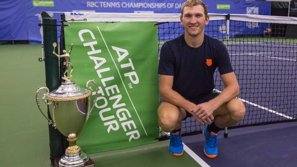 Last year's singles champion, Fort Worth-native Mitchell Krueger is returning. Courtesy of ATP Tour