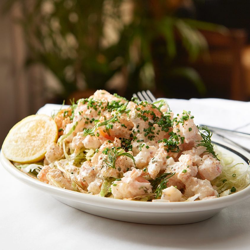 The shrimp remoulade at La Lucha harkens back to Fry's childhood. 