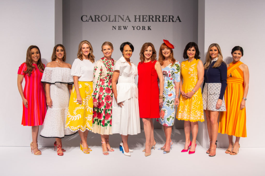 The Houston Chronicle Best Dressed class of 2019: Heidi Smith, Kristina Somerville, Stephanie Tsuru, Valerie Dieterich, Gayla Gardner, Vicki West, Gracie Cavnar, Denise Castillo Rhodes, Gina Bhatia Kristy Bradshaw (Photo by Michelle Watson/CatchlightGroup.com)