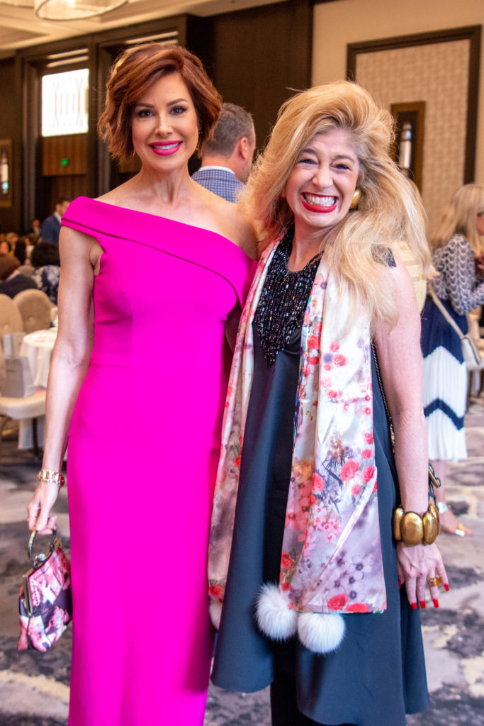 Dominique Sachse, Sofia Adrogué at the Best Dressed Luncheon at the Post Oak Hotel (Photo by Michelle Watson/CatchlightGroup.com)
