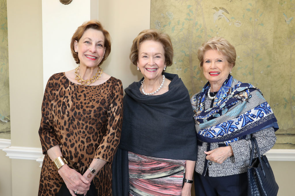 Guests with Ginger Blanton at the Friends of Nursing luncheon. (Photo by Priscilla Dickson)