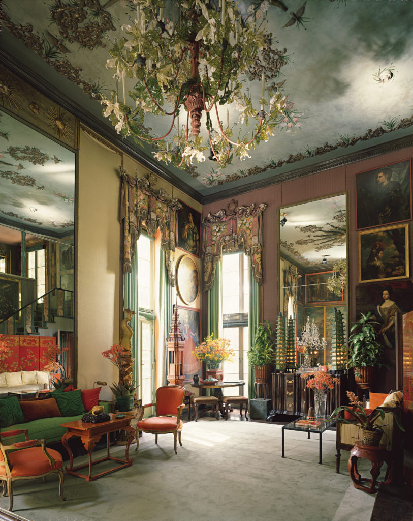 The Drawing Room at Dawnridge. (Photo Tim Street-Porter)