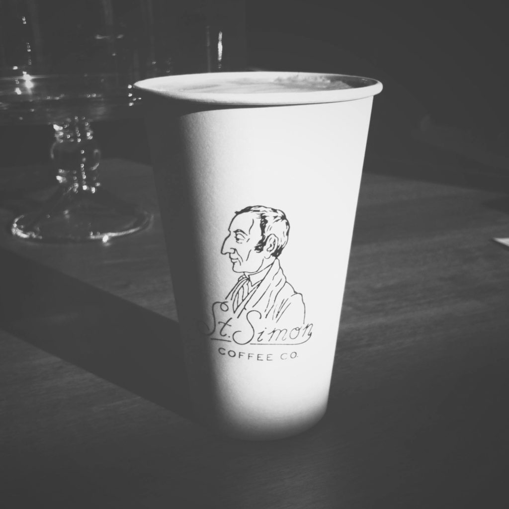 Get a real feel for Portland at Saint Simon Coffee. Courtesy of Saint Simon