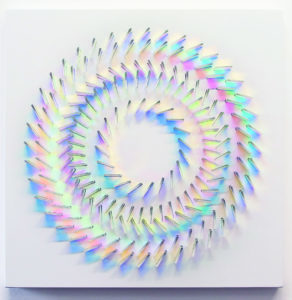 Chris Wood’s “C #11,” 2018 (Courtesy Laura Rathe Fine Art)