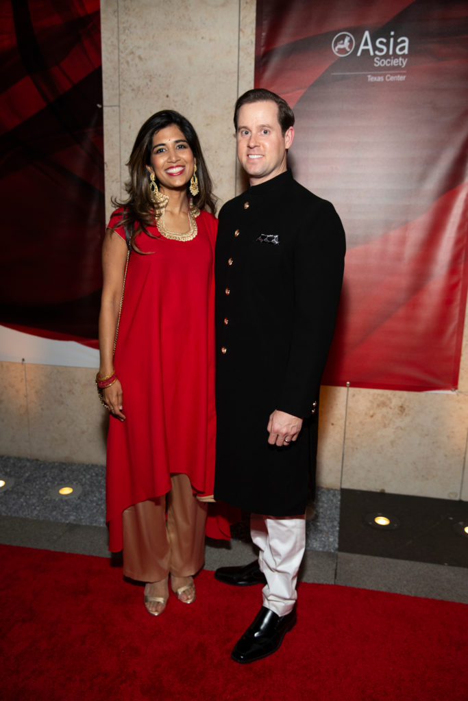 Divya & Chris Brown at Tiger Ball 2019. (Photo by Jenny Antill Clifton)