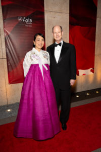 Chinhui Juhn & Eddie Allen at Tiger Ball 2019. (Photo by Jenny Antill Clifton)