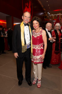 Martyn & Kathy Goossen at Tiger Ball 2019. (Photo by Jenny Antill Clifton)