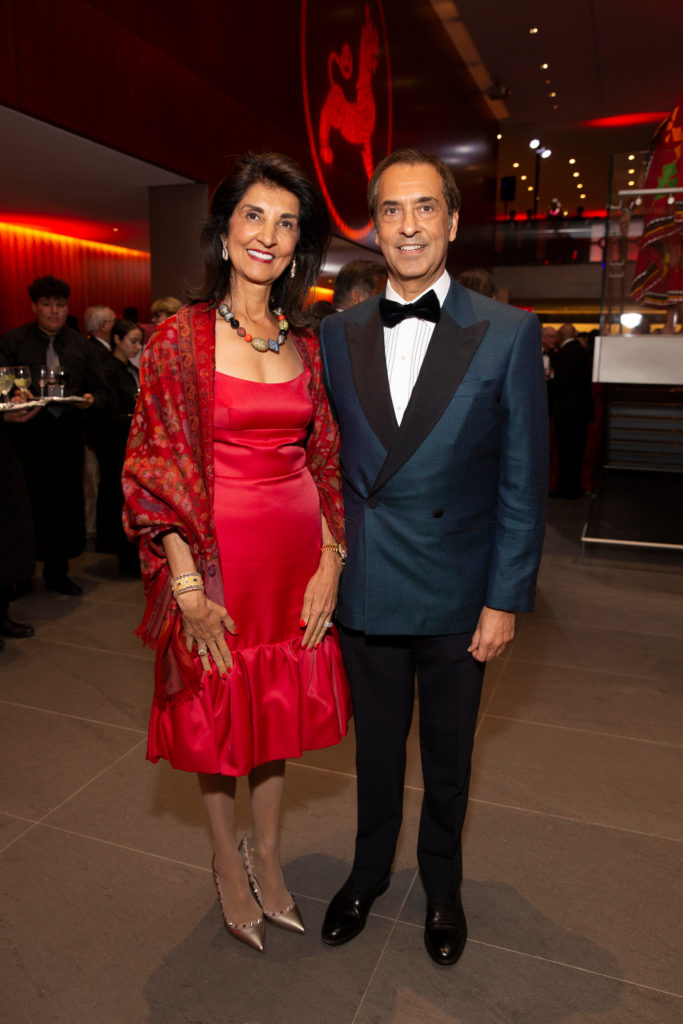 Moez & Sultana Mangalji at Tiger Ball 2019. (Photo by Jenny Antill Clifton)