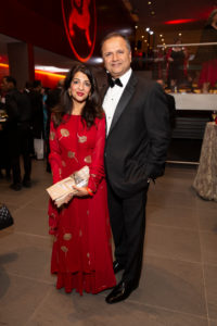 Marina & Andrew Roberts at Tiger Ball 2019. (Photo by Jenny Antill Clifton)