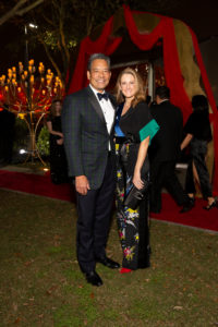 Frank & Stephanie Tsuru at Tiger Ball 2019. (Photo by Jenny Antill Clifton)