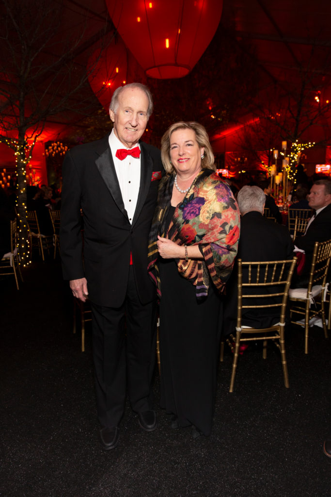 Honorary co-chairs Jim & Molly Crownover at Tiger Ball 2019. (Photo by Jenny Antill Clifton)