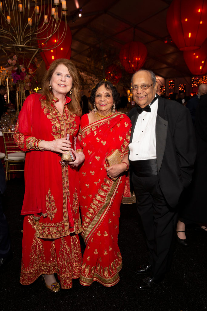 Joni Baird, Leela & Nat Krishnamurthy at Tiger Ball 2019. (Photo by Jenny Antill Clifton)