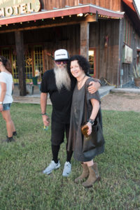 Lee and Melissa Ellis at Rancho Pillow. Ellis plans to open Ellis Motel in a two-story historical property, dating to the 1800s, later this year. He describes it as equal parts “emporium, cocktails, hangout.”