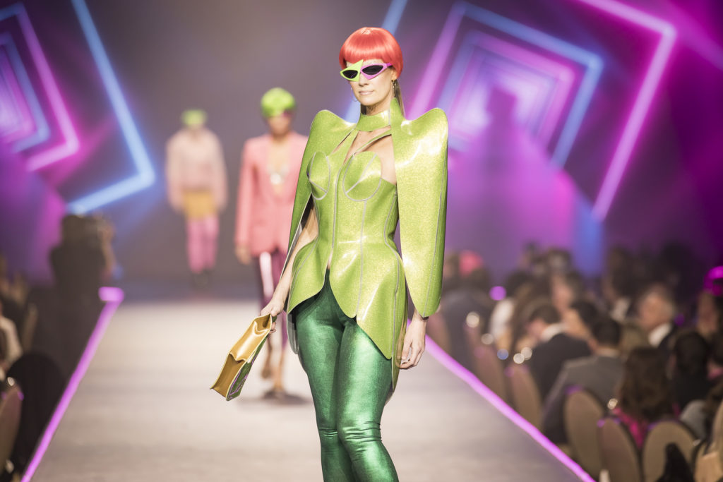The runway at DIFFA is beyond colorful. (Photo by Joseph Brewster, Thomas Garza)