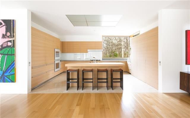 The house has plenty of airy, open spaces. 