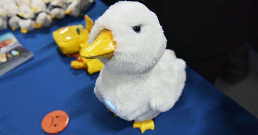 My Special Aflac Duck, an interactive toy for children with cancer, won the People's Choice Award at SXSW.