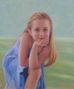 Alyiah, pastel, 20 x 16