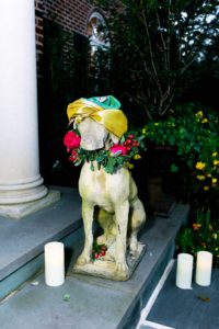Arabian Nights dog statue (Photo by Bob Manzano)