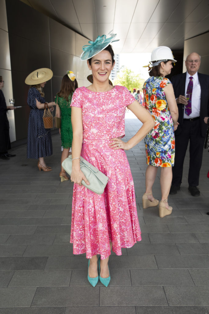 Ariel Rich at the Hermann Park Conservancy 'Hats in the Park' luncheon.  (Photo by Jenny Antill Clifton)