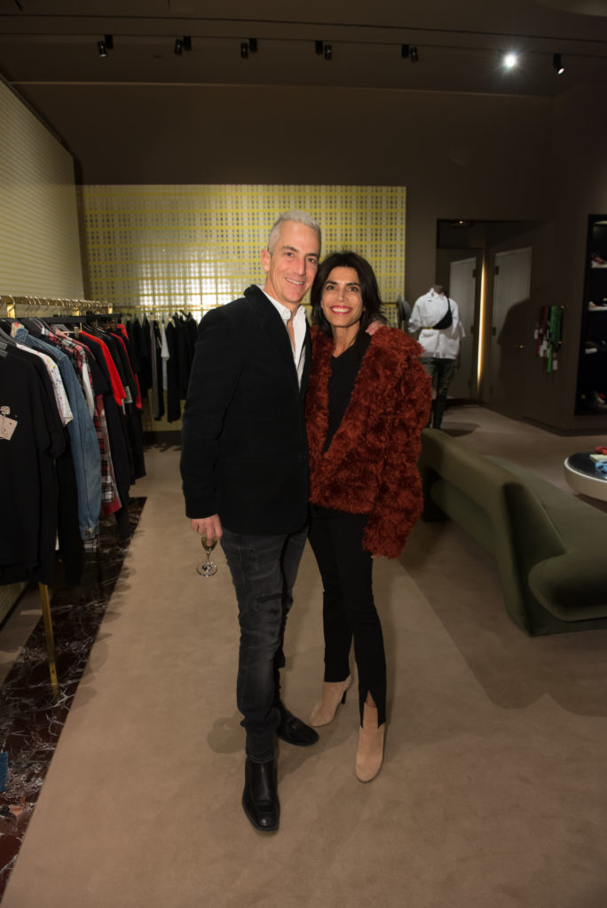 Benjy & Erica Levit at the Contemporary Arts Museum Houston gala kick-off at The Webster. (Photo by Emile C. Browne)