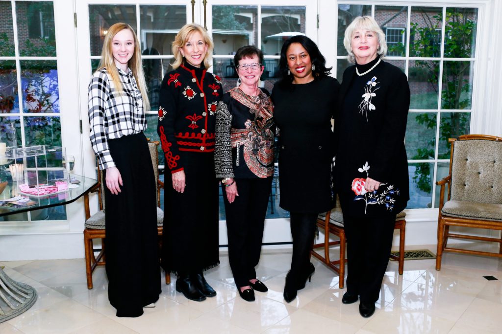 CJ Bankhead, Christine Volkmer, Diane Brierley, Margo Stoglin, Lili Kellogg (Photo by Bob Manzano)