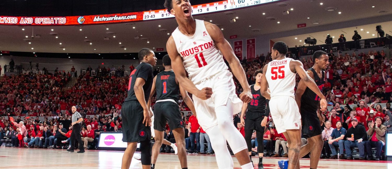 University of Houston Cougars Nate Hinton