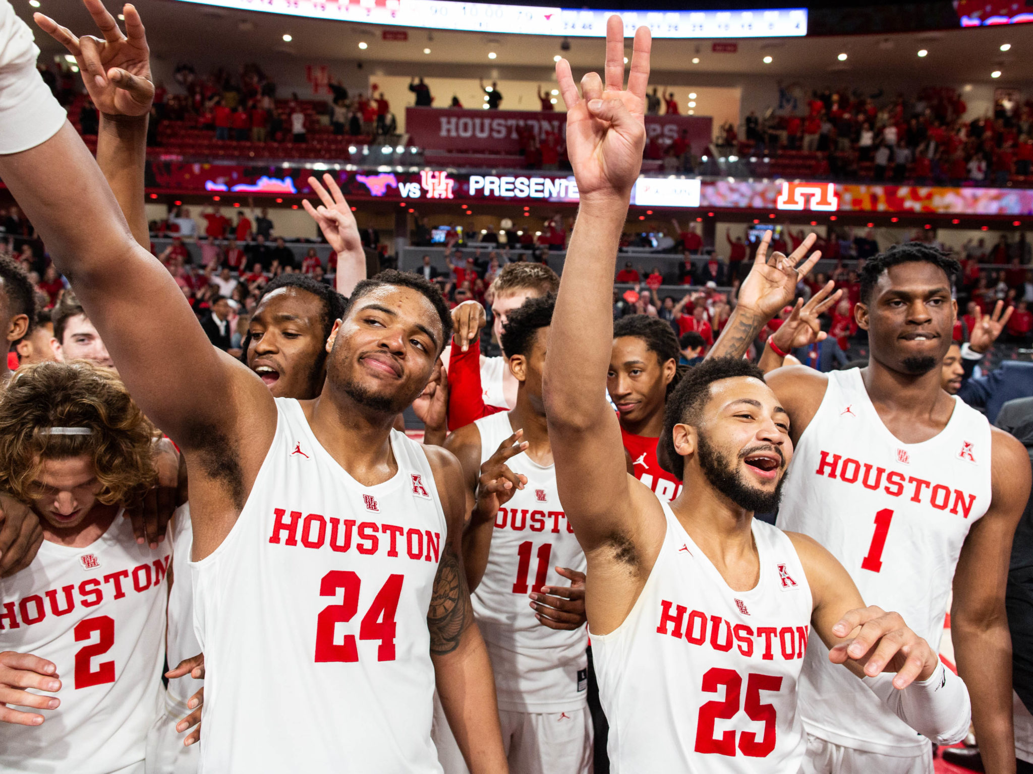 University of Houston Cougars celebration