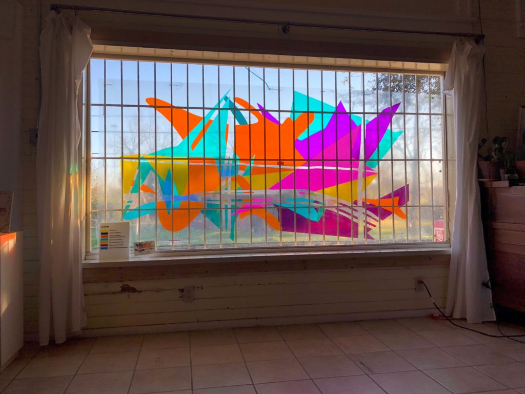 Cary Reeder's "I'm a Stranger Here," unveiled last fall at Mystic Lyon.