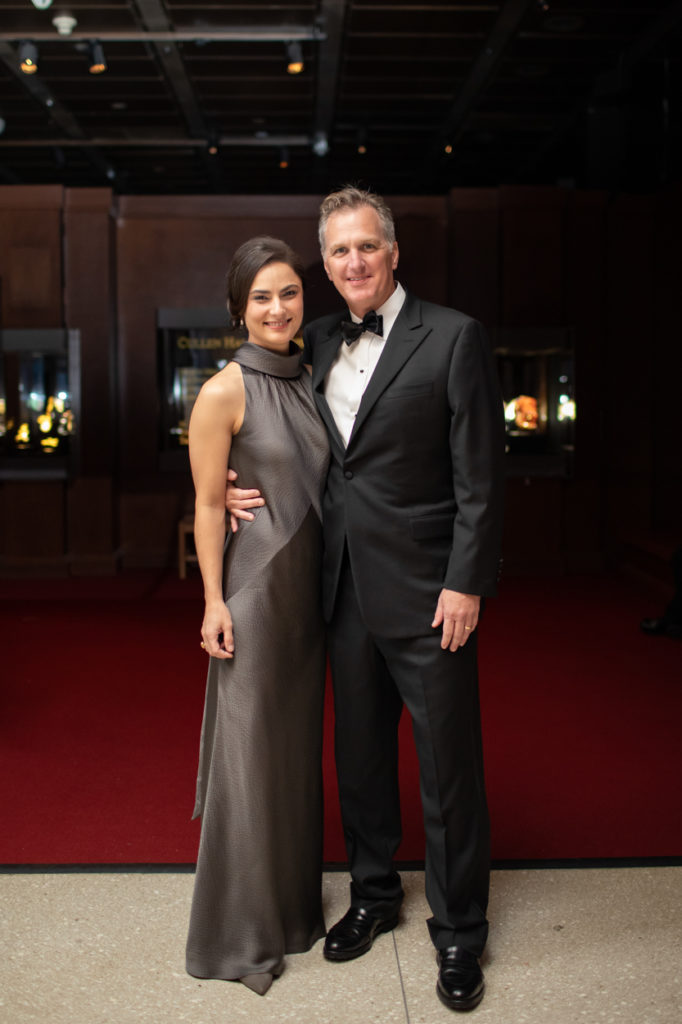 Christy & Webb Jennings at the Houston Museum of Natural Science gala, held at the museum. (Photo by Mike Rathke)