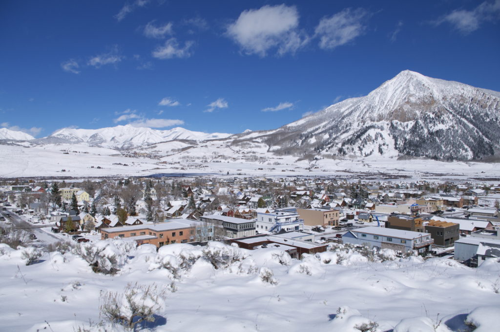 Madden's dream home would be in the serene snowy mountains of Crested Butte.
