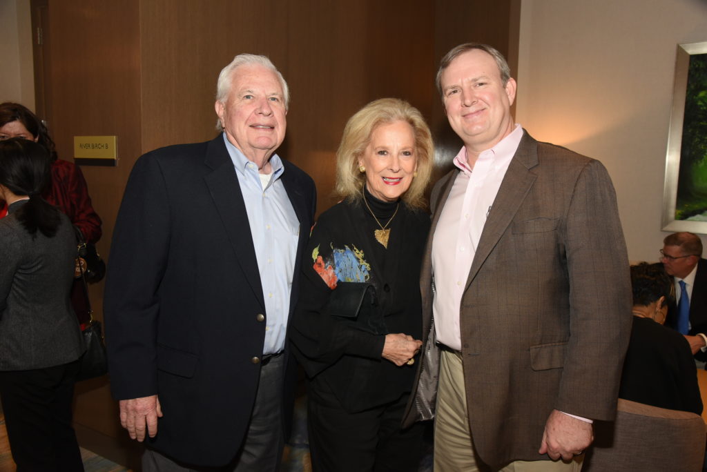 David & Mary Ann Mckeithan, Todd Frazier at the opening of the InterContinental Houston Medical Center Hotel. (Photo by Alexander's Fine Portrait Design)