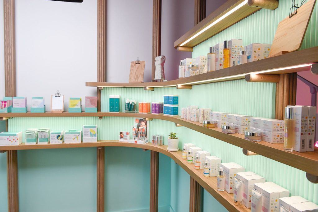 Face Haus uses spa-worthy products and has professional estheticians. 