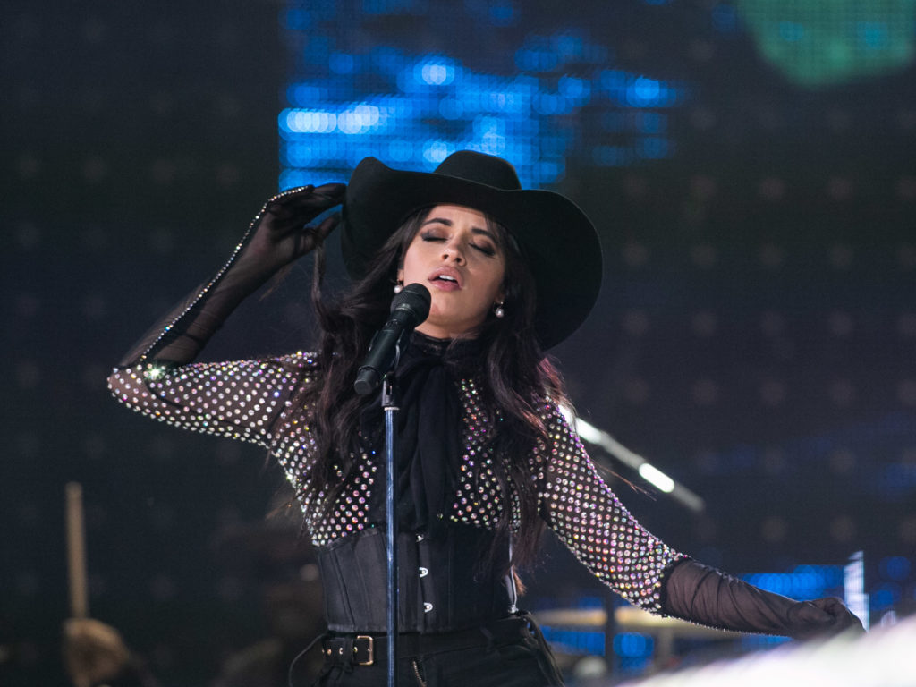 Camila Cabello became the latest Rodeo Houston performer to pay homage to Selena. (Photo by F. Carter Smith )